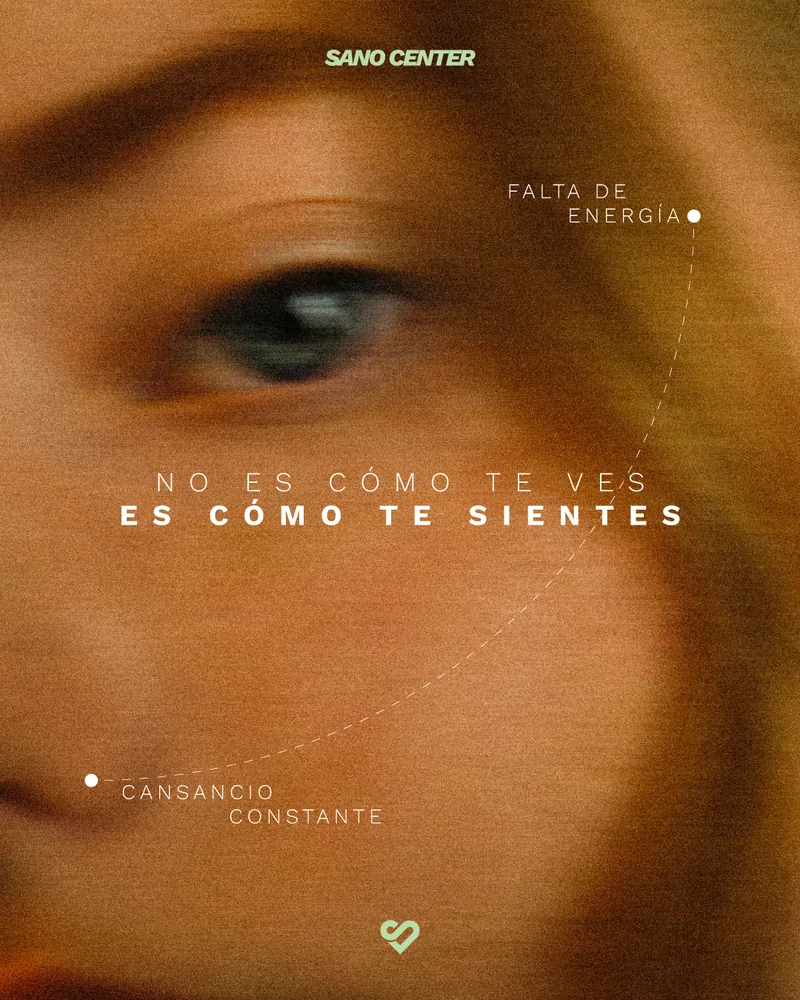Post de Sano Center: No es cómo te ves, es cómo te sientes